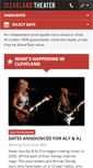 Mobile Screenshot of cleveland-theater.com